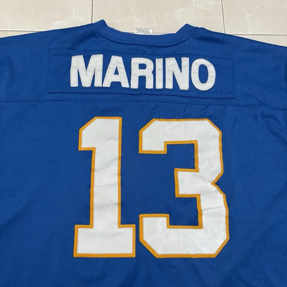 Pittsburgh Panthers Dan Marino #13 True School Adidas Blue Jersey Size 52/XL